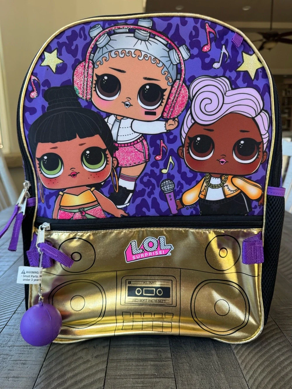 L.O.L. Surprise! Hip Hop Club L.O.L. Surprise Logo Backpack